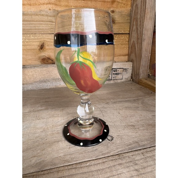 Vintage Home Essentials And Beyond Chili Peeper Glasses- NEW‎ Fiesta Wear - Picture 4 of 16